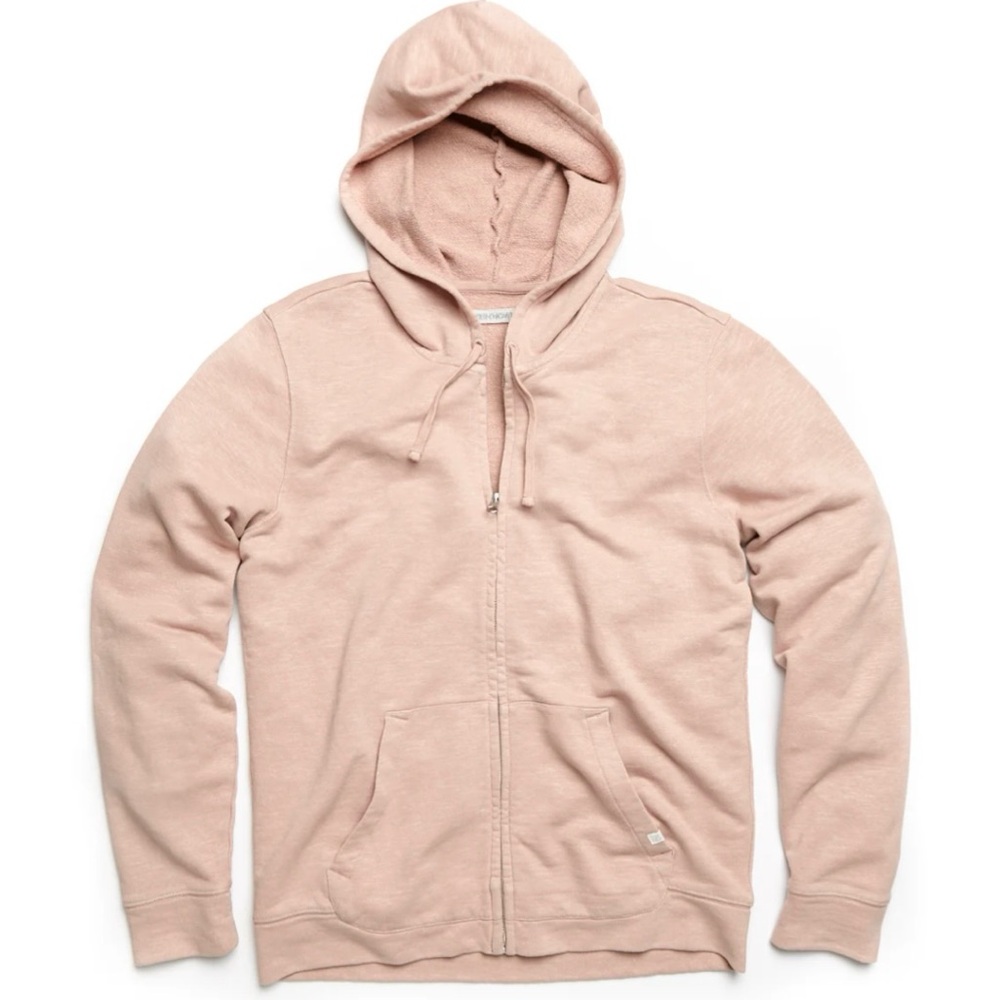 Outerknown Sur Snap Hoodie, Pink Moment/ XL